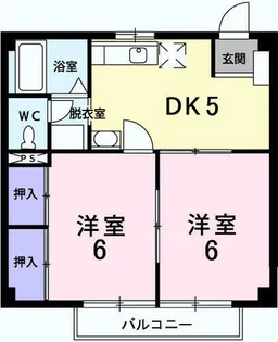 パルまるみ【2階】の間取り