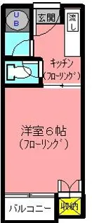 ハイツERI【2階】の間取り