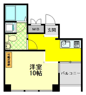 レーブ【2階】の間取り