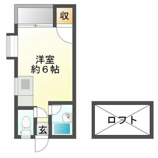 フローラルハイムⅡ【1階】の間取り