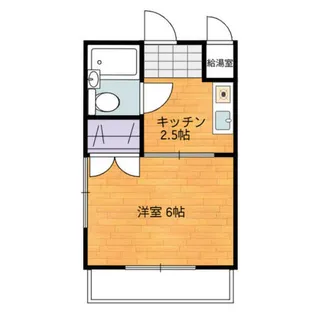 笠取ハイツ【202号室】の間取り