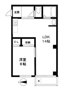 サニーハイツ【3階】の間取り