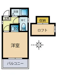 アーデンハイム下原【1階】の間取り