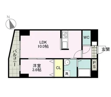 SKハイニックス【701号室】の間取り