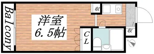 メゾン・ド・リムール【0307号室】の間取り