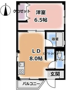 サンコープ【301号室】の間取り