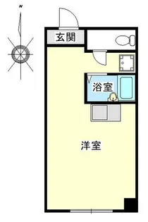 アリタマンション京橋【5階】の間取り
