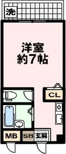 岩佐ハイツ【303号室】の間取り