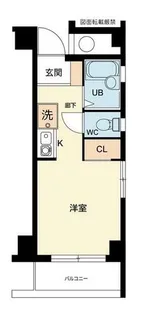 福岡TEメゾン高砂【2階】の間取り