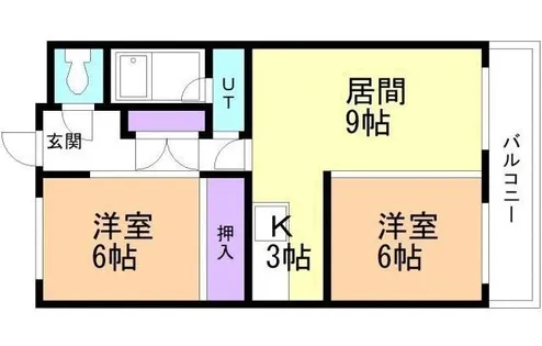 ラ・プラウ【304号室】の間取り