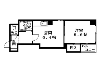 ルイーズSAPPORO【2階】の間取り