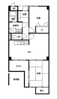 高宮ハウス2【105号室】の間取り