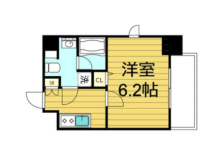 セイワパレス大今里【5階】の間取り
