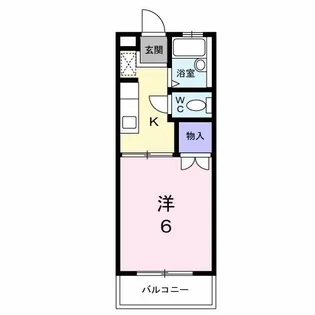 WEST21【2階】の間取り
