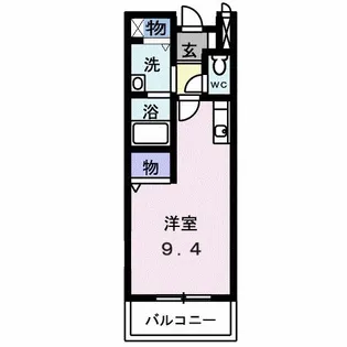 Mahalo【2階】の間取り