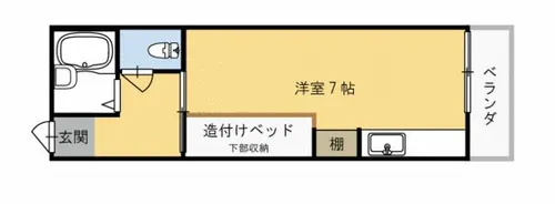 ライフステージ広瀬倉梯【3階】の間取り