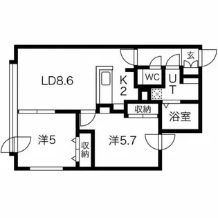 Next.One(ネクストワン)【3階】の間取り