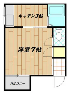 プラザハピネス小若江【2階】の間取り