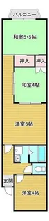 イルソーレ今里駅前【301号室】の間取り