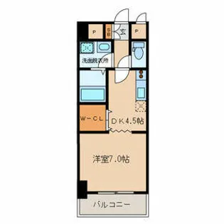サンルーヴル【8階】の間取り