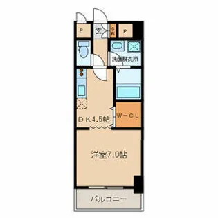 サンルーヴル【8階】の間取り