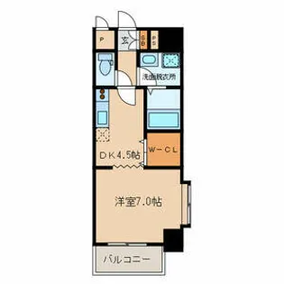 サンルーヴル【8階】の間取り