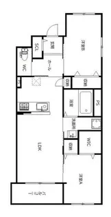 Mitte【301号室】の間取り