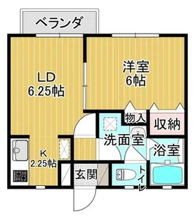 ドリーム5ハイツ【1階】の間取り