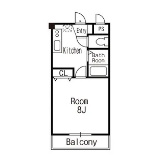 ウエストコート青木【305号室】の間取り