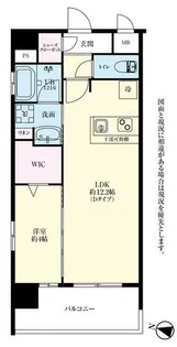 フェリシア香椎ルークス【7階】の間取り