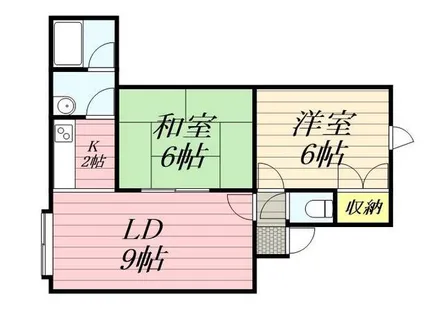 PLAZA IN SHINKAWA【0206号室】の間取り