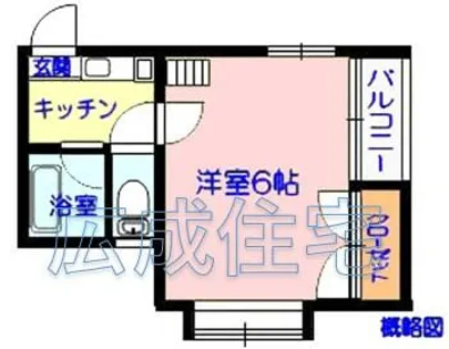 さくらハウス【2階】の間取り