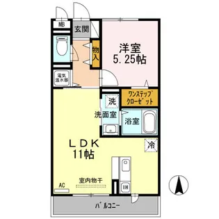 Lothlorien【3階】の間取り