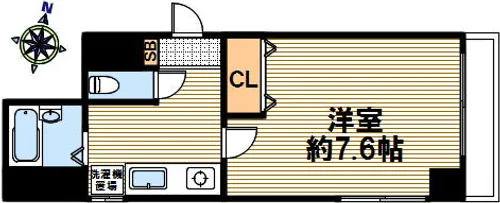 サニー赤沢【203号室】の間取り