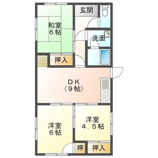 ドリームハイツ中野【115号室】の間取り