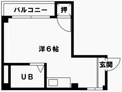スカイコーポ百道Aの画像