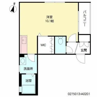 BEREO矢野【2階】の間取り