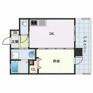 フェルト【1203号室】の間取り