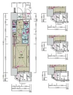 プレサンス本町エクストラ【8階】の間取り