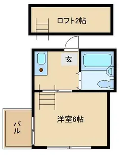 ツインコーポ公園南A棟【402号室】の間取り