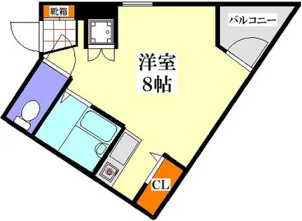 プティ・パレ【4階】の間取り