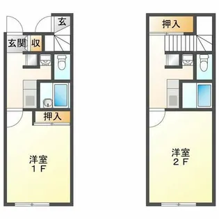 レオネクストTOBAⅡ【1階】の間取り