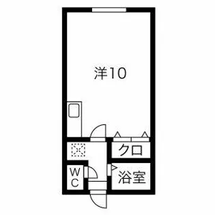ポプラ11【205号室】の間取り