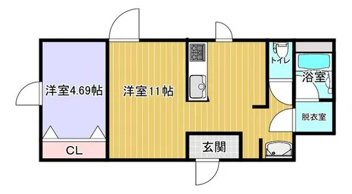 Dolce-K1【2階】の間取り