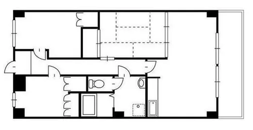 プラティーク英賀保【5階】の間取り