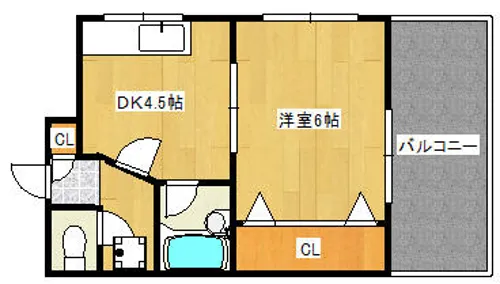 ソレイユパレス【3階】の間取り