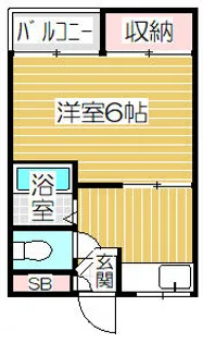 井宮マンション【301号室】の間取り