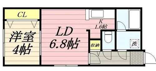 ラプレッツアグルーN12【0205号室】の間取り