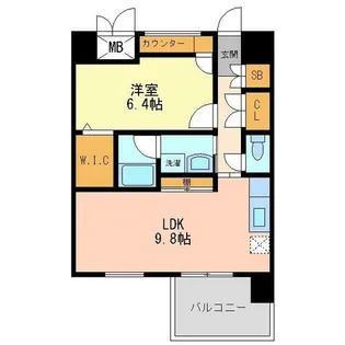 N’s First【9階】の間取り