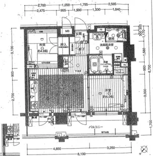 エイジングコート堺東【9階】の間取り
